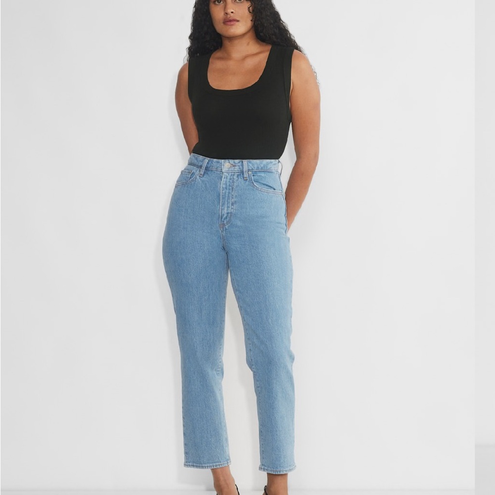 Aritzia | Denim Forum Rowan Curve-fit Super Hi Straight Ankle Jean